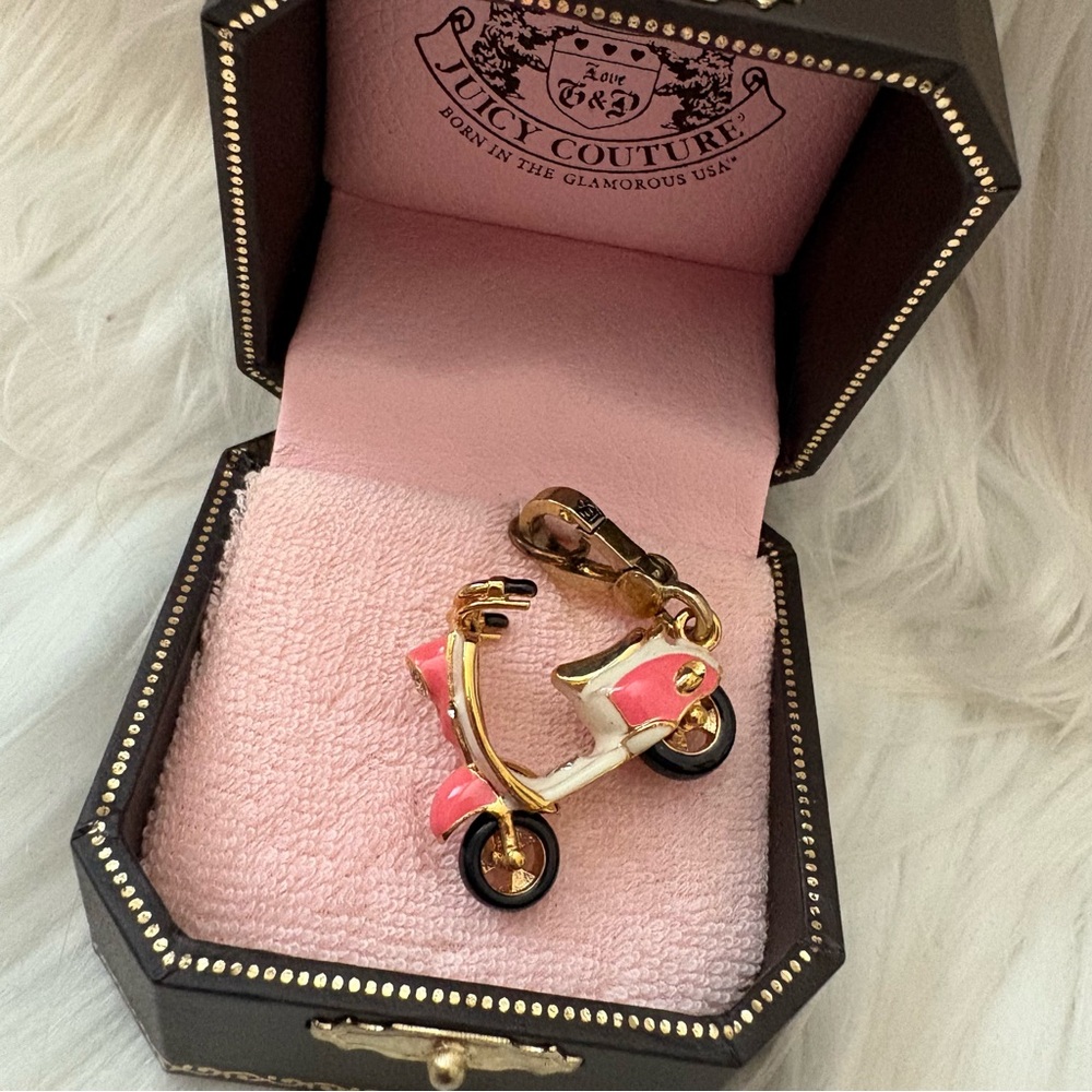 Authentic Juicy Couture Dolce Vita Scooter Charm